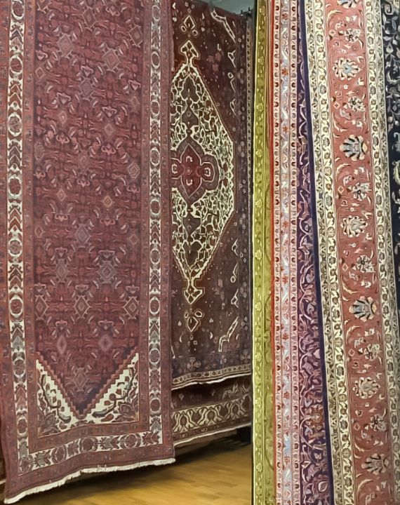 Oriental Rug display custom