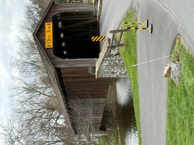 Covered bridge in Lancaster, PA
